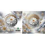 GREETING CARD White Lotus Crown