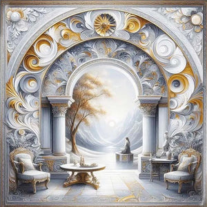 GREETING CARD Gate of Dreams