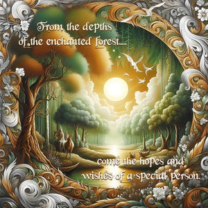 GREETING CARD The Magic Forest 2