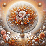 GREETING CARD Thank You Flowers