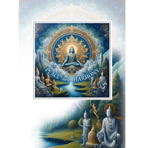 MAGNETIC INSPIRATIONS GREETING CARD Peace and Harmony