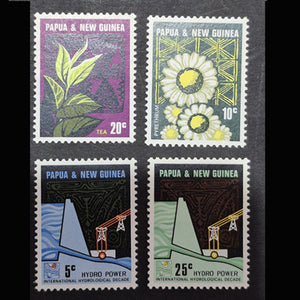 PAPUA NEW GUINEA 1967 NEW INDUSTRIES SET (4) MUH