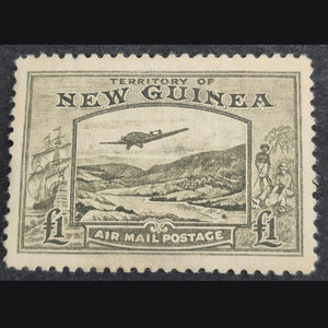 NEW GUINEA 1939 1 POUND BULULO GOLDFIELDS MUH