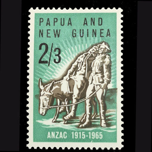 PAPUA NEW GUINEA 1965 2/3d GALLIPOLI MH