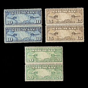 USA 1926-27 AIRMAIL SET (3) MNH PRS