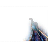 GREETING CARD Rainbow Bridge Dog