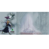 GREETING CARD TRI FOLD Dragon Gate