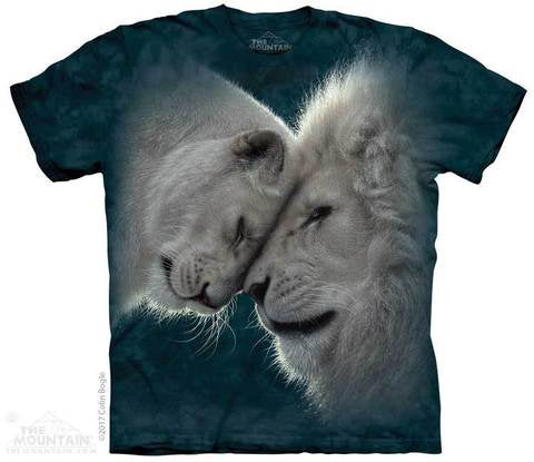 TSHIRT WHITE LIONS LOVE