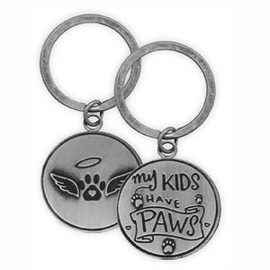 PAWSITIVE KEYCHAIN MY KIDS HAVE PAWS