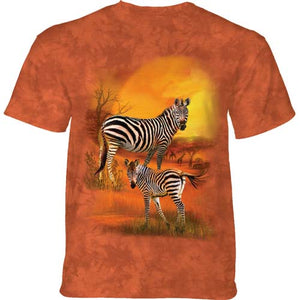 TSHIRT MAMA AND BABY ZEBRA