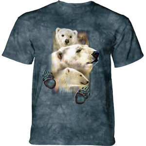 TSHIRT ENTWINE POLAR BEARS