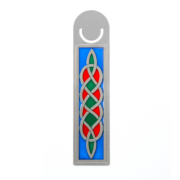 BOOKMARK LARGE CELTIC KNOT POINT COLOURED