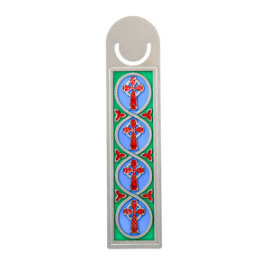 BOOKMARK LARGE CELTIC CROSS COLOURED