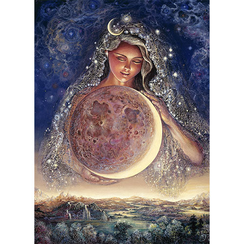 GREETING CARD Moon Goddess