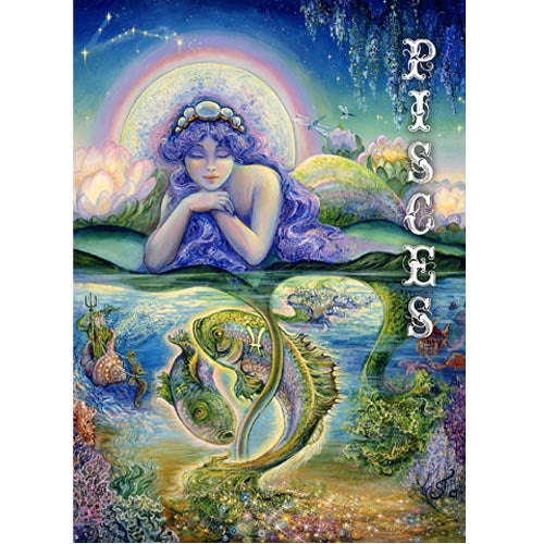GREETING CARD ZODIAC Pisces