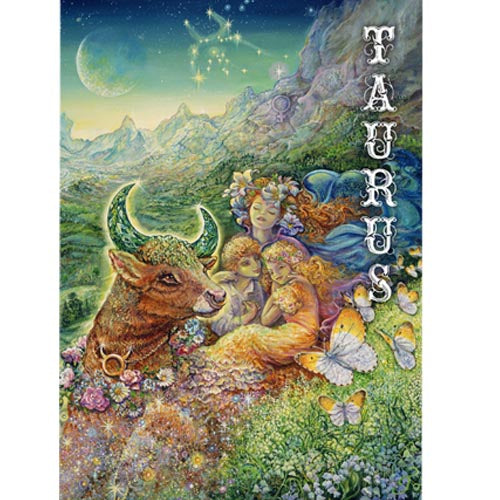 GREETING CARD ZODIAC Taurus