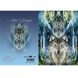 GREETING CARD Tilakk Spirit of the Wolf