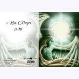 GREETING CARD Archangel Raphael