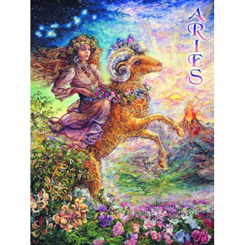 FRAMEABLE COLLECTORS CARD ZODIAC ARIES