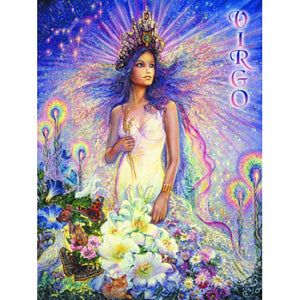 FRAMEABLE COLLECTORS CARD ZODIAC VIRGO