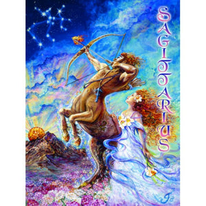 FRAMEABLE COLLECTORS CARD ZODIAC SAGITTARIUS