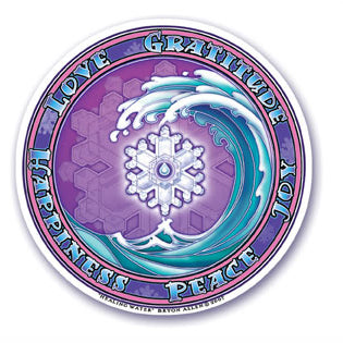 STICKER WINDOW HEALING WATERS – Zero Rising