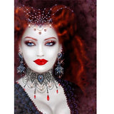 GREETING CARD Vampire Red