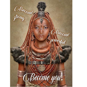 GREETING CARD Himba Woman