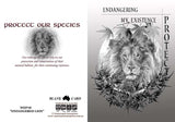GREETING CARD Endangered Lion