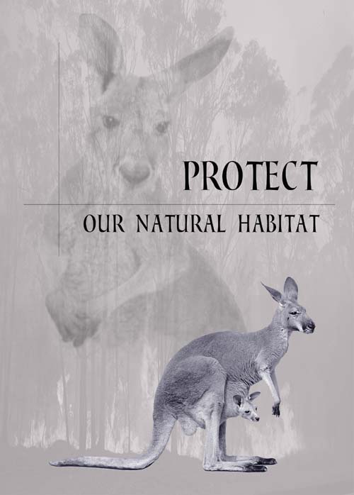 GREETING CARD Protect our Natural Habitat