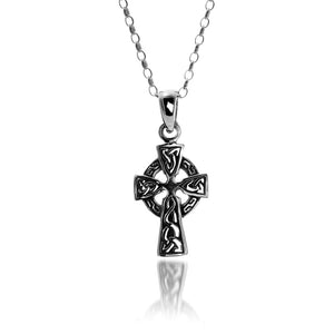 PENDANT CELTIC CROSS  STERLING SILVER+ CHAIN