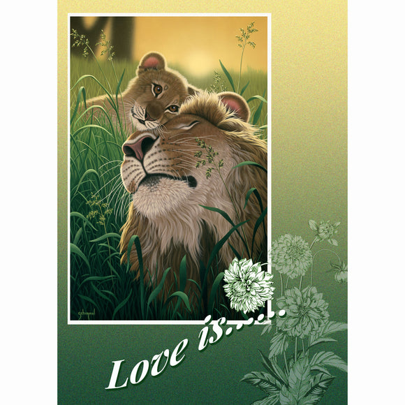 GREETING CARD A Father's Love