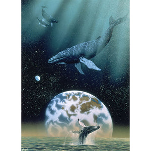 GREETING CARD Whale Song