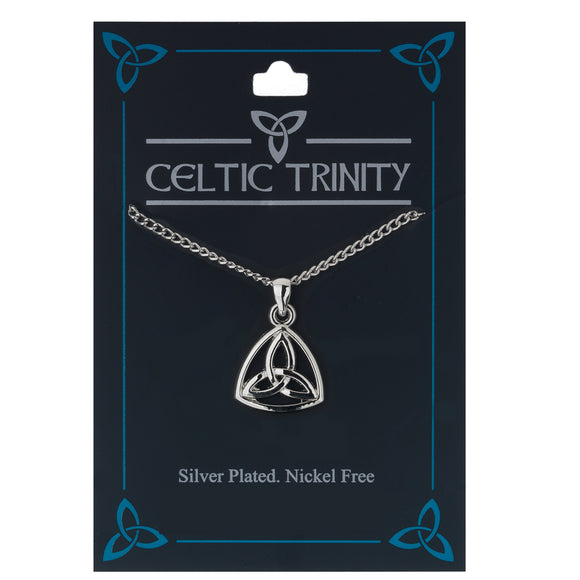 SILVER PLATED PENDANT CELTIC TRINITY KNOT