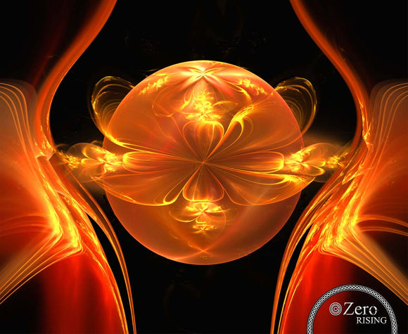 FRACTAL ART PRINT Spread Your Wings