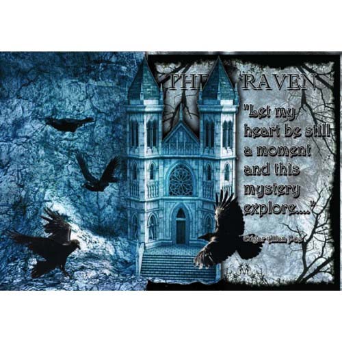 GREETING CARD Raven Hollow