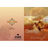 GREETING CARD Lion Courage