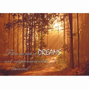 GREETING CARD Path of Dreams