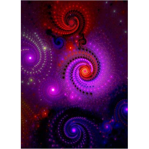 GREETING CARD Spiral Delight