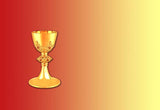 GREETING CARD Golden Chalice