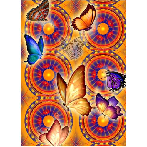 GREETING CARD Butterfly Haven
