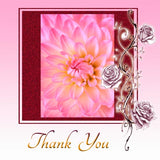 GIFT TAG Thank You in Pink