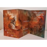 GREETING CARD TRI FOLD Special Delivery