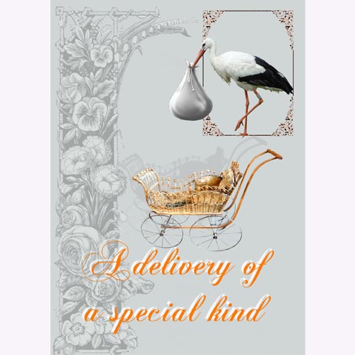 GREETING CARD Special Delivery