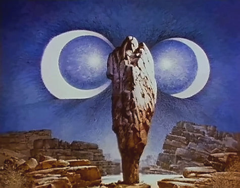 FRAMEABLE PRINT AINSLIE ROBERTS THE GUARDIAN OF OWL ROCK