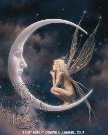 FRAMEABLE PRINT Fairy Moon