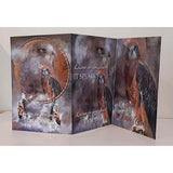 GREETING CARD TRI FOLD Emu Portraits