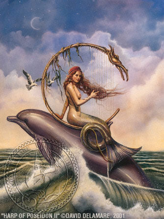 FRAMEABLE PRINT Harp of Poseidon