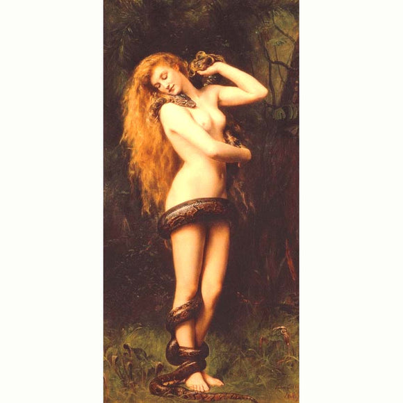 FRAMEABLE PRINT LILITH by John Collier